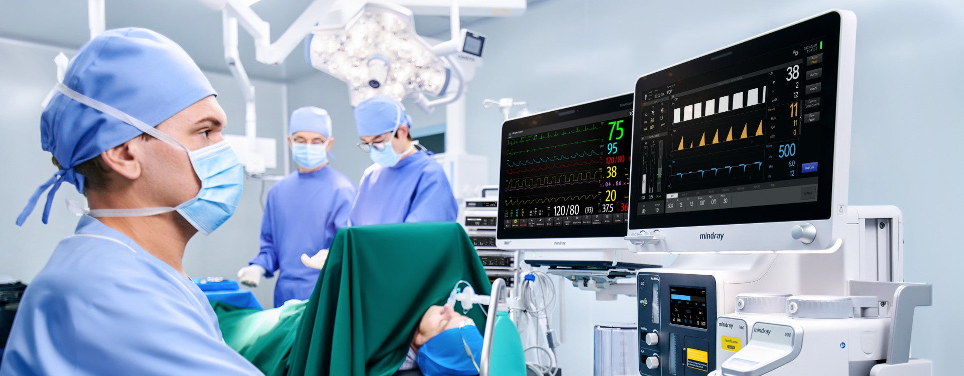 Mindray A7 Anesthesia System Main View
